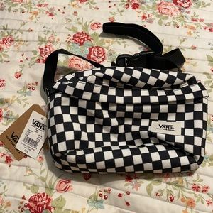 new Vans checkered fanny pack